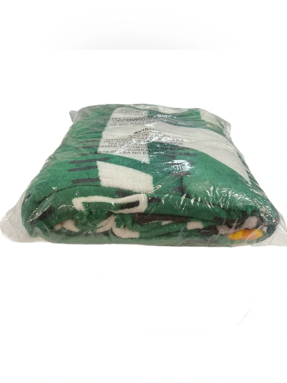 NFL New York Jets Clear Tote with Green Logo Throw